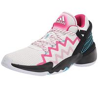 adidas Unisex D.O.N. Issue 2 Basketball Shoes, White/Black/Black, 8.5 US Men