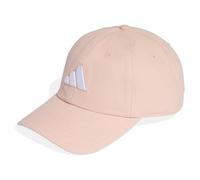 adidas Unisex Dad Cap Tonal Logo, Blush Pink/White, M-L