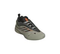 adidas Baskets de basket-ball Dame 9 unisexes, Silver Pebble Ivy Impact Orange, 42 EU