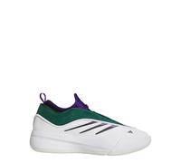 adidas Unisex Dame 9 Basketball Sneaker, White/Black/Collegiate Green, 10 US Men