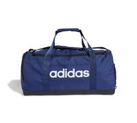 Adidas Sac de sport Unisexe Essentials Linear Duffel Bag Bleu foncé/Blanc Taille M