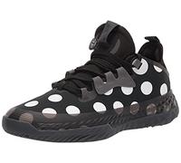 adidas Unisex Harden Vol. 5 Futurenatural Basketball Shoe, Black/White/Team Dark Grey, 18 US Men