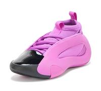Adidas Unisex Harden Volume 8 Basketball Sneaker, Purple Burst/Black/Silver Metallic, 4.5 US Men