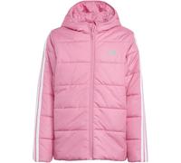 Adidas Unisex Kids Essentials 3S Hooded Long Sleeve Puffer Jacket Rose/Blanc 9-10 ans Unisex