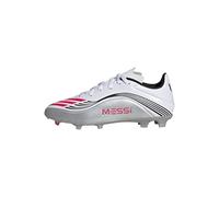 adidas Unisex Kids' F50 Messi League Firm Ground/Multi Football Boots Kids White 4.5