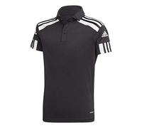 adidas Unisex Kids Polo Shirt (Short Sleeve) Sq21 Polo Y, Black/White, GK9558, 6 Ans EU