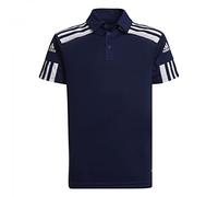 adidas Unisex Kids Polo Shirt (Short Sleeve) Sq21 Polo Y, Navblu/White, HC6274, 116 EU