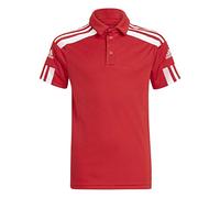 Adidas Squadra 21 Short Sleeve Polo Rouge 9-10 Years Enfants