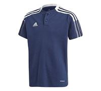 adidas Unisex Kids Polo Shirt (Short Sleeve) Tiro21 Polo Y, Navblu, GK9673, 14 Ans EU