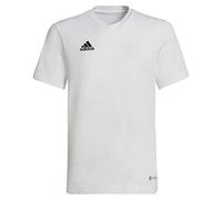 adidas Unisex Kids T-Shirt (Short Sleeve) Ent22 Tee Y, White, HC0447, 140 EU