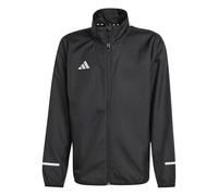 adidas Unisex Kids TEAM WIND.RDY JACKET, Black/Reflective Silver, 9-10 Years