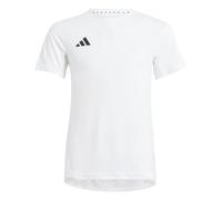 adidas J TEAM TEE Tee-shirt S(135-140cm) Blanc