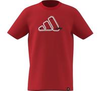 adidas Unisex Kinder Adrenaline Aesthetic Graphic T-Shirt Junior, Pure Ruby, 9-10 Years