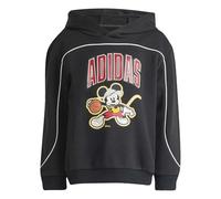 adidas Unisex Kinder Disney Mickey Mouse Hooded Sweatshirt, Black/Off White, 7-8 Years