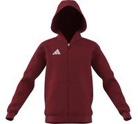 adidas Unisex Kinder Entrada26 Full Zip Hoodie Kids, Team Power Red 2/White, 13-14 Years