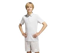 adidas Unisex Kinder Entrada26 Polo Kids, Team Light Grey/White, 9-10 Years
