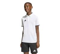 adidas Unisex Kinder Entrada26 Polo Kids, White/Black, 11-12 Years