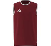 adidas Unisex Kinder Entrada26 Sleeveless Jersey Kids, Team Power Red 2/White, 7-8 Years