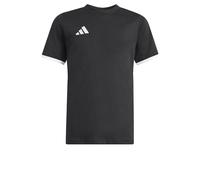 adidas Unisex Kinder Entrada26 Tee Kids, Black/White, 9-10 Years