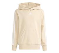 adidas Unisex Kinder Essentials 3 Stripes Hoodie, Crystal Linen/White, 13-14 Years