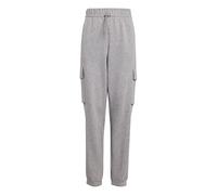 adidas Unisex Kinder Essentials Cargo Pants, Medium Grey Heather/White, 15-16 Years