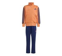 adidas Unisex Kinder ESSENTIALS CLIMACOOL TRACKSUIT, Dusky Orange/dark blue, 5-6 Years