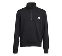 adidas Unisex Kinder Essentials Half-Zip, Black/White, 7-8 Years