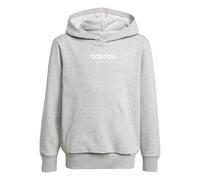 adidas Unisex Kinder Essentials Hoodie, Medium Grey Heather/White, 7-8 Years