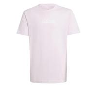 adidas Mixte Enfant Essentials Linear Logo T-Shirt, Clear Pink/White, 11-12 Years