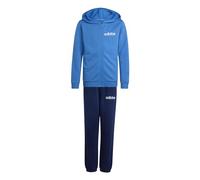 adidas Unisex Kinder ESSENTIALS LINEAR TRACKSUIT, ray blue/white, 11-12 Years