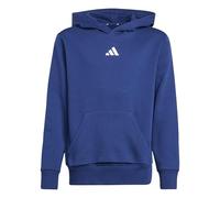 Adidas Unisex Kinder Essentials Pocket Hoodie, Dark Blue/White, 11-12 Years