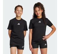 Adidas Unisex Kinder Essentials T-Shirt, Black/White, 9-10 Years