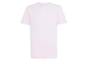 adidas Unisex Kinder Essentials T-Shirt, Ice Lavender/White, 15-16 Years