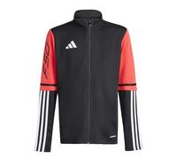 adidas Unisex Kinder F50 Training Jacket Kids, Black/Lucid Red/White, 11-12 Years