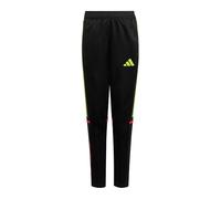 adidas Unisex Kinder F50 Training Pants Kids, Black/Team Solar Yellow 2/Lucid Red, 7-8 Years