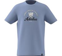 adidas Unisex Kinder Food Pack Graphic T-Shirt Junior, Glow Blue, 9-10 Years