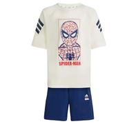 Adidas Ensemble de sport Marvel Spider-Man Blanc/Bleu 9-10 ans Enfants