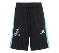 adidas Unisex Kinder Mercedes - AMG Petronas Formula 1 Team DNA Short, Black/Semi Mint Rush, 11-12 Years