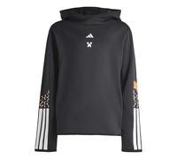 adidas Unisex Kinder Minecraft Training 3 Stripes Hoodie, Black/White, 7-8 Years