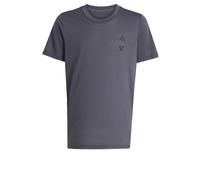 ADIDAS SPORTSWEAR T-Shirt fonctionnel 'Minecraft' graphite / noir, Taille 176