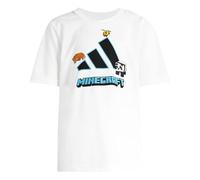 adidas Unisex Kinder Minecraft Training T-Shirt, White/Black, 2-3 Years