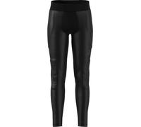 adidas Unisex Kinder PADDED GOALKEEPER BASELAYER LONG TIGHT KIDS, black, 7-8 Years