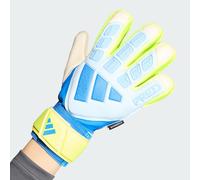 adidas Unisex Kinder Predator Goalkeeper Glove Match FINGERSAVE Junior, Crystal Sky/Ray Blue/Solar Yellow, 5