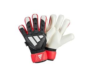 Adidas Unisex Kinder Predator Goalkeeper Glove Match FINGERSAVE Junior, White/Lucid Red/Black, 4