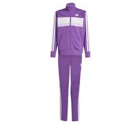 Adidas Seasonal Essentials Tiberio 3 Stripes Tricot Tracksuit Violet 11-12 Years Garçons,Filles