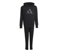 adidas Unisex Kinder SEASONALS CAMO TRACKSUIT, black/carbon, 7-8 Years