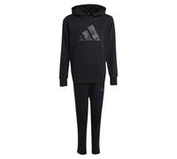 adidas Unisex Kinder SEASONALS CAMO TRACKSUIT, black/carbon, 9-10 Years
