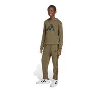 adidas Unisex Kinder SEASONALS CAMO TRACKSUIT, olive strata/black, 11-12 Years