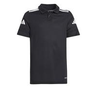 Adidas Squadra 25 Cotton Short Sleeve Polo Noir 9-10 Years Enfants