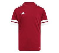 Adidas Maillot SQUADRA25 manches courtes enfant unisexe rouge/blanc 7-8 ans